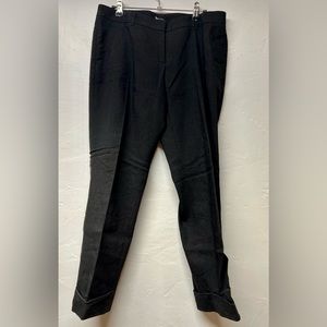 Joseph Black Polyester and Elastane Dress Pants